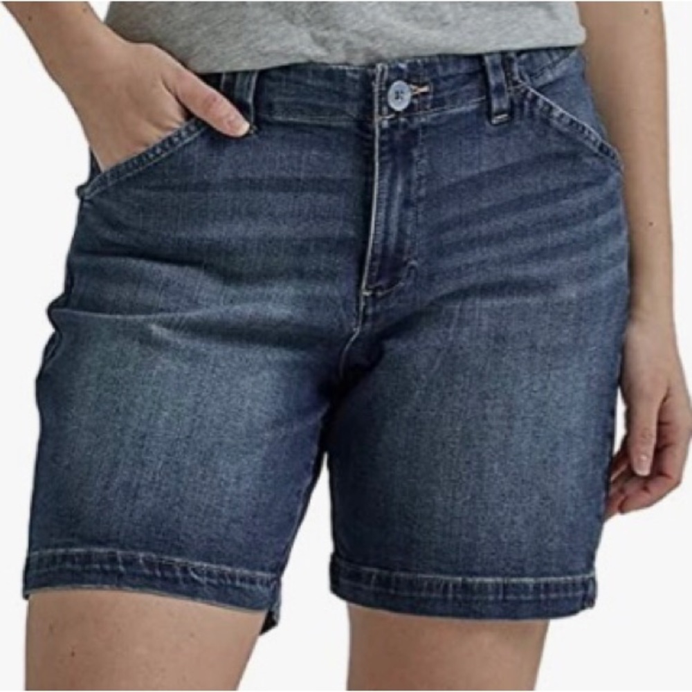 LEE Regular Fit Jean Shorts Sz 10